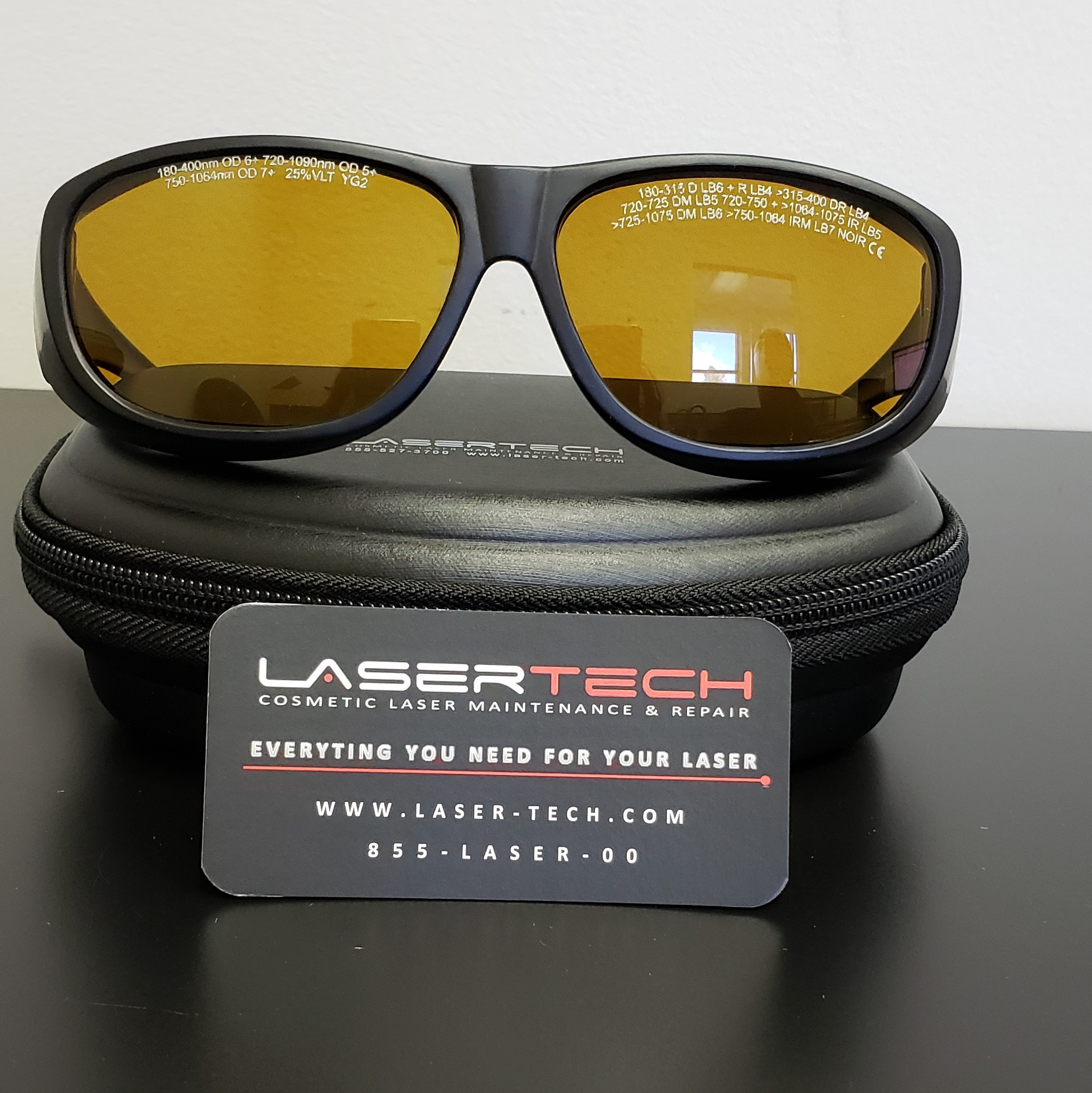 Laser Safety Glasses 740-850nm Alexandrite and Diode Eye Protection Goggles